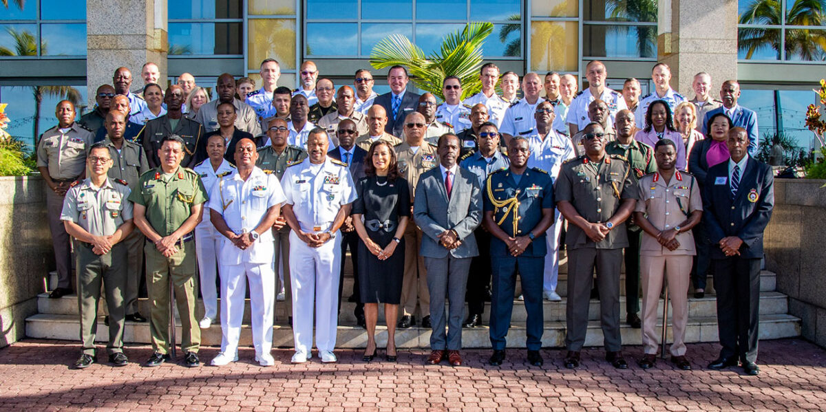 Cd R Cansec Caribbean defense leaders strengthen bonds at CANSEC 24 - The Watch