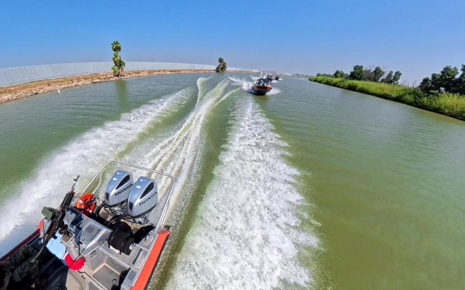 Latest Coast Guard surge begins on Rio Grande River