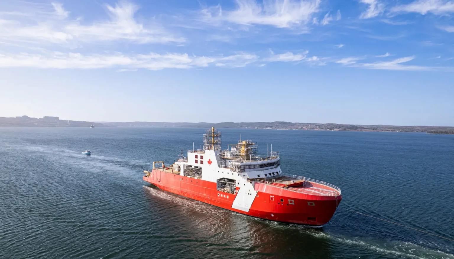 Canada launches newest Arctic Offshore Patrol Vessel