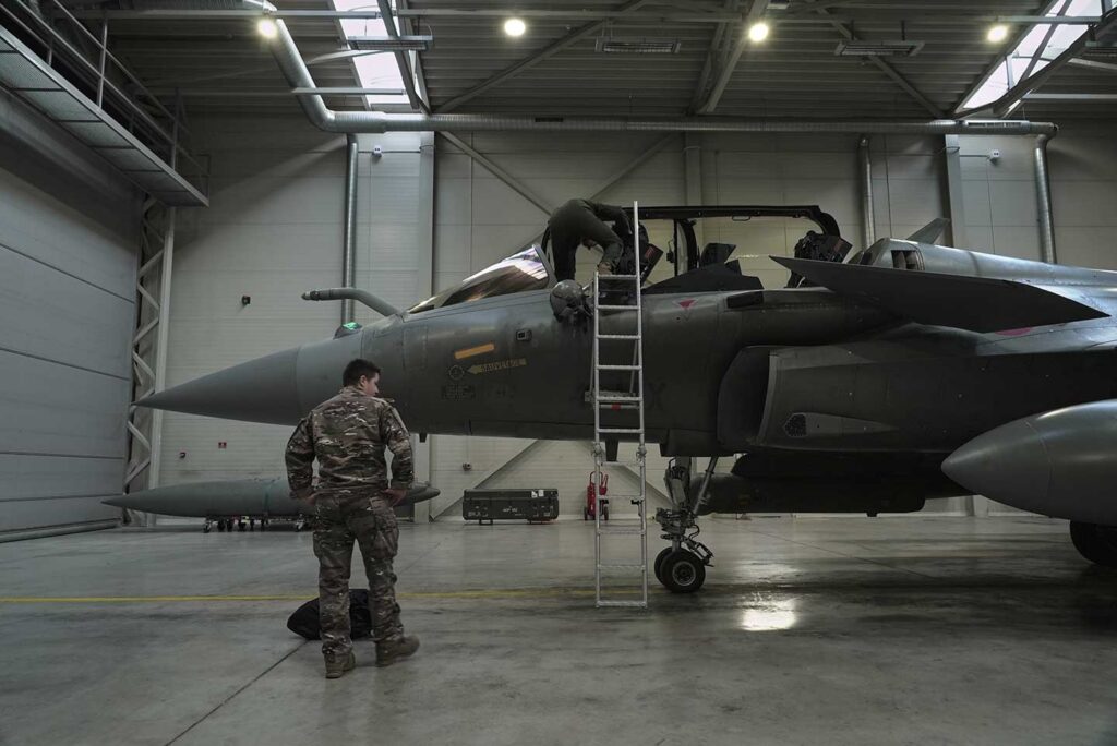 In Baltic skies, NATO and Russian pilots size each other up