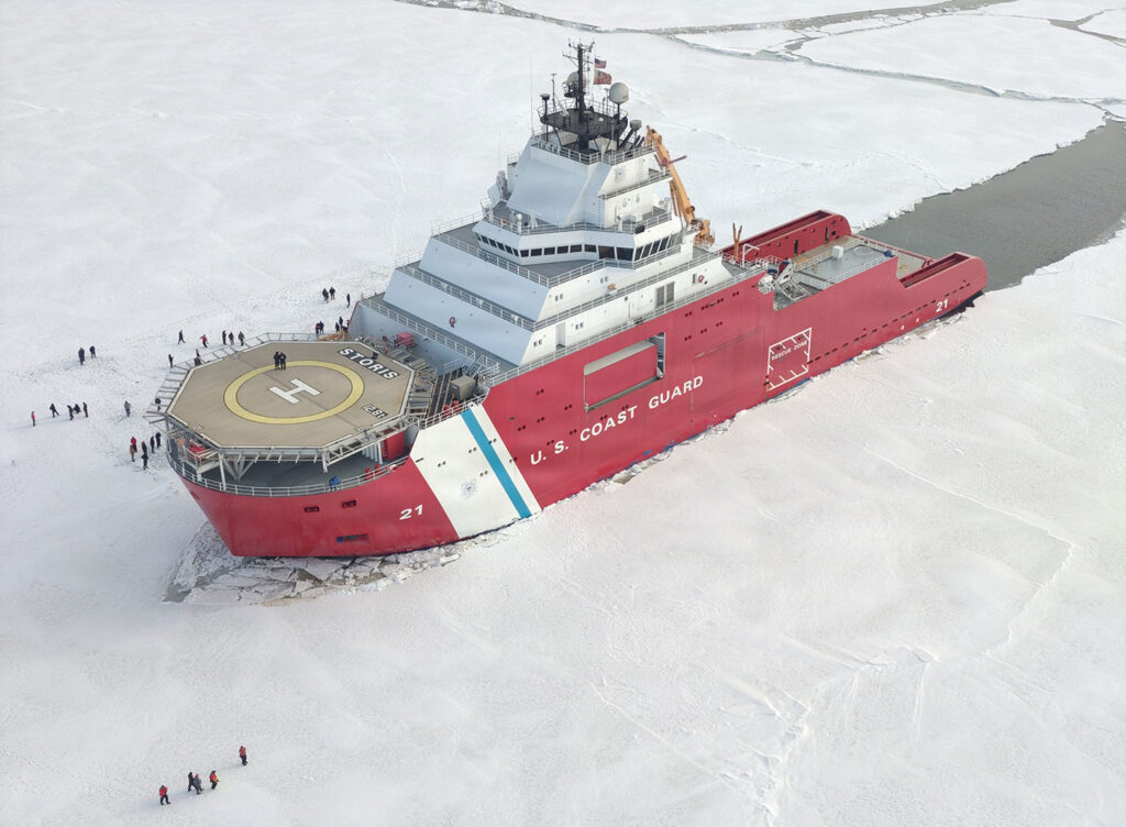 Coast Guard’s newest polar icebreaker returns to Seattle after 36-day deployment