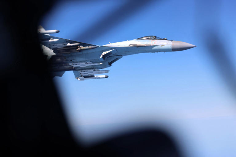 U.K. says Russian jets buzzed unarmed surveillance plane over Black Sea
