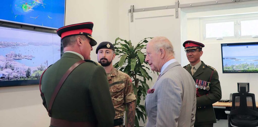 King Charles III opens Bermuda’s Great Bay Coast Guard Station