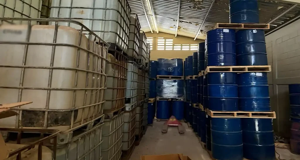 Mexican forces make their second-largest liquid methamphetamine seizure ever