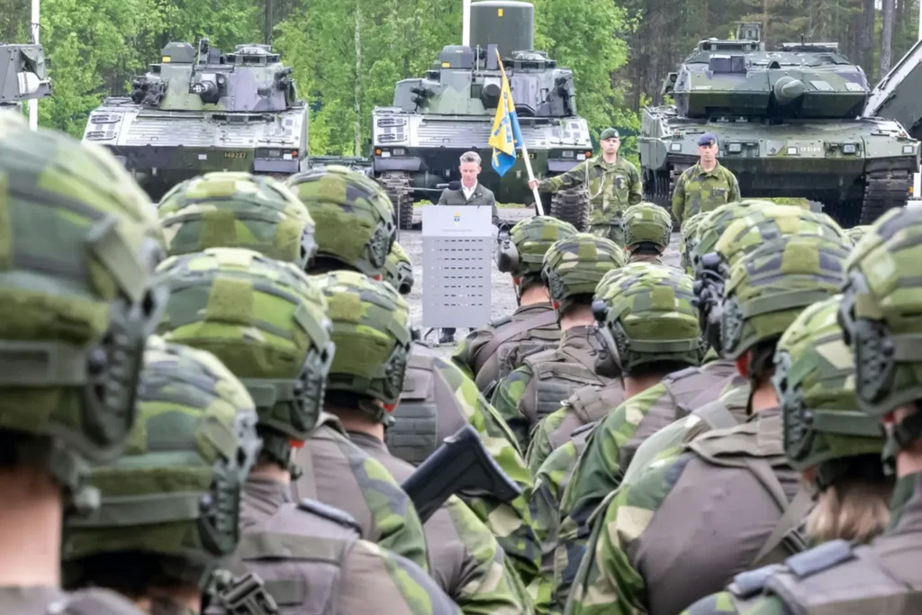 Swedish troops to man NATO’s newest Forward Land Force base in Finland