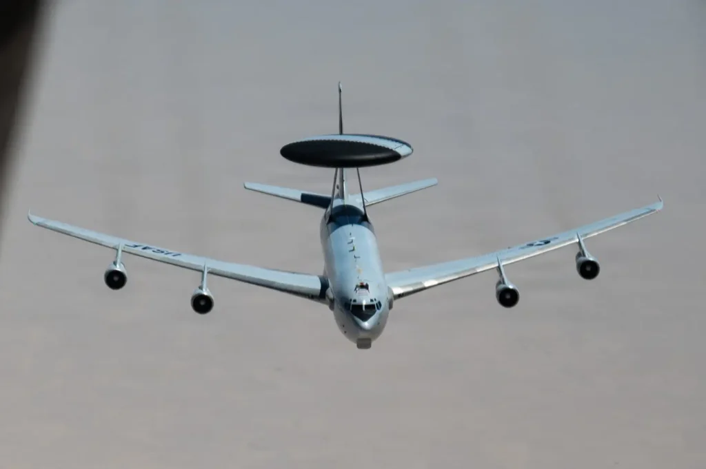 AWACS landing in Sweden marks milestone for NATO defense
