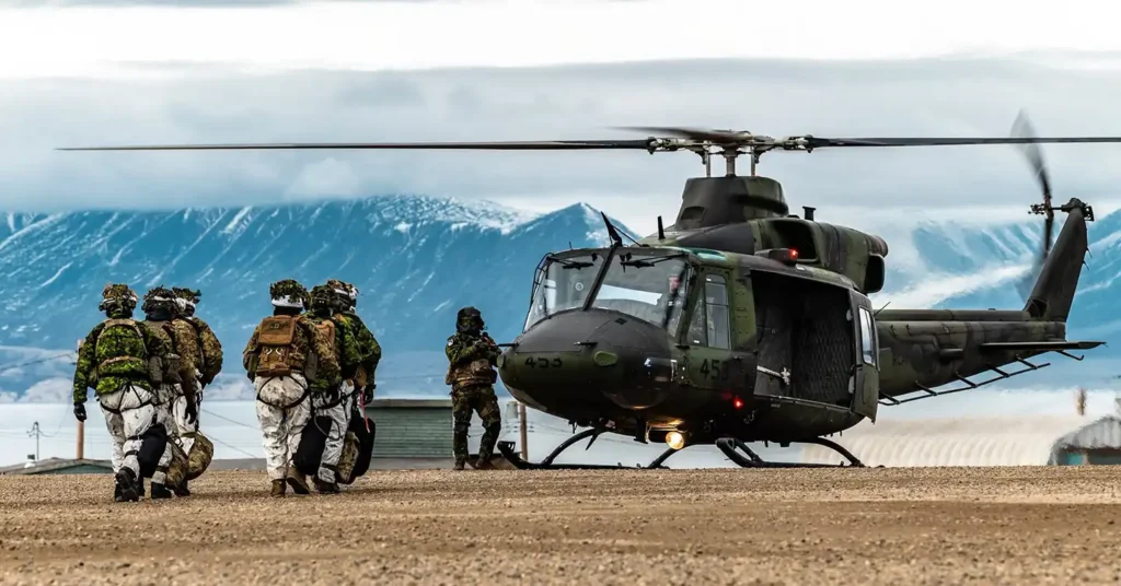 Canadian military engineers assess logistical readiness during Operation Nanook-Qimaavivut